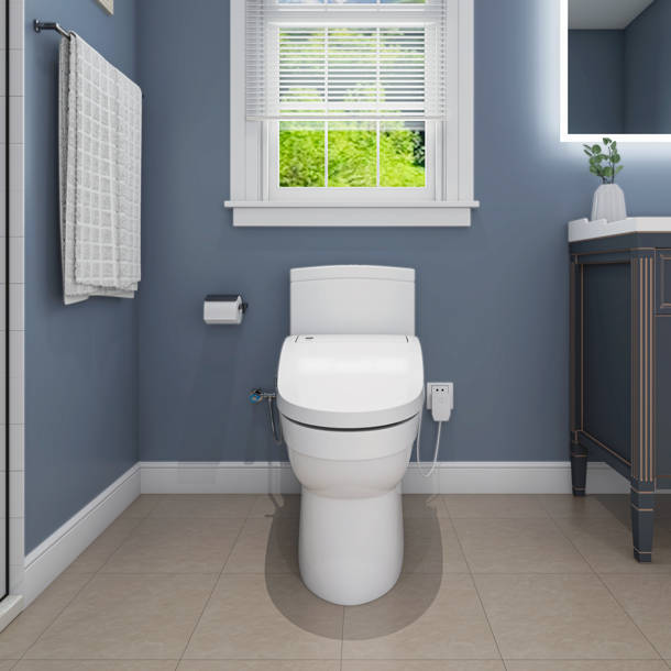 Mansfield SmartClose Elongated Soft Close Toilet Seat and Lid & Reviews
